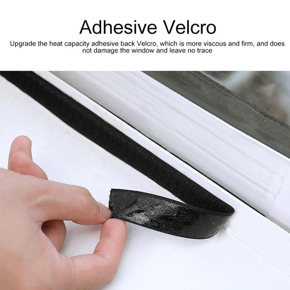 Window Windproof Warm Film Indoor Air Leakage Soundproof Double-Layer Insulation, Specification: 1.3x1.5M