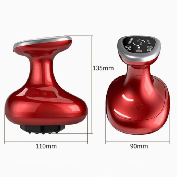 Multifunctional Electric Scraping Instrument Meridian Massager, Style:806 Direct Plug(Red)