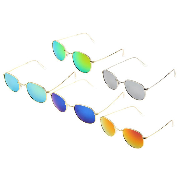 UV400 UV Protection Metal Frame AC Lens Sunglasses