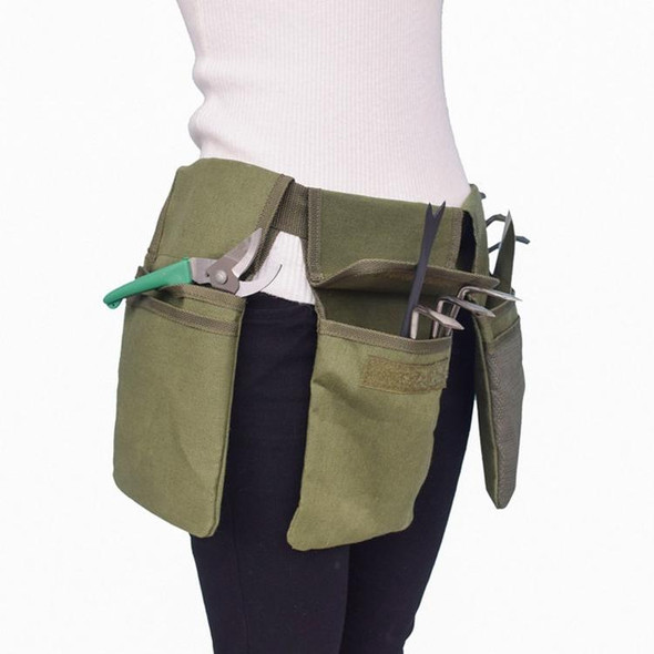 Garden Canvas Pocket Tool Storage Belt Bag