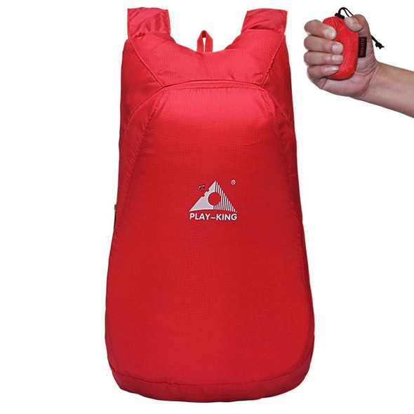 1328 20L Outdoor Climbing Portable Foldable Anti-splash Bag Ultralight Backpack, Max Load: 15kg (Red)