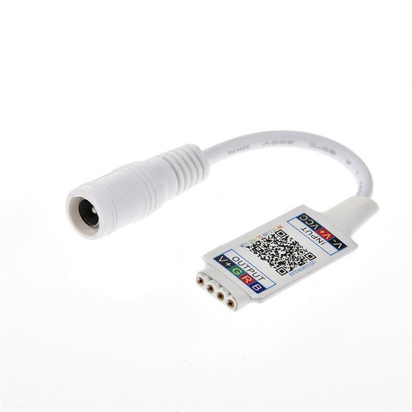 Mini RGB Bluetooth Controller Light Strip Controller - RGB LED Strip DC5V 12V 24V(Black)