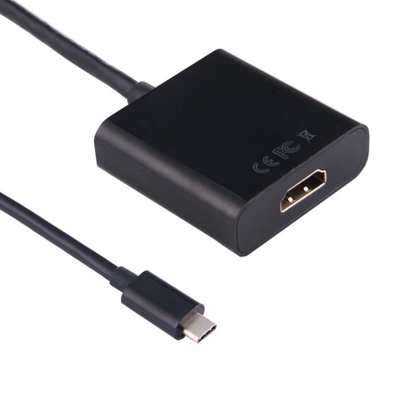 USB-C / Type-C 3.1 Male to HDMI female Adapter Cable, Length: About 10cm, - Galaxy S9 & S9 + & S8 & S8 + & Note 8 / HTC 10 / Huawei Mate 10 & Mate 10 Pro & P20 & P20 Pro / MacBook 12 inch / MacBook Pro