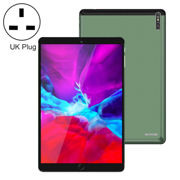 P30 3G Phone Call Tablet PC, 10.1 inch, 1GB+16GB, Android 5.1 MTK6592 Octa-core ARM Cortex A7 1.4GHz, Support WiFi / Bluetooth / GPS, UK Plug (Army Green)