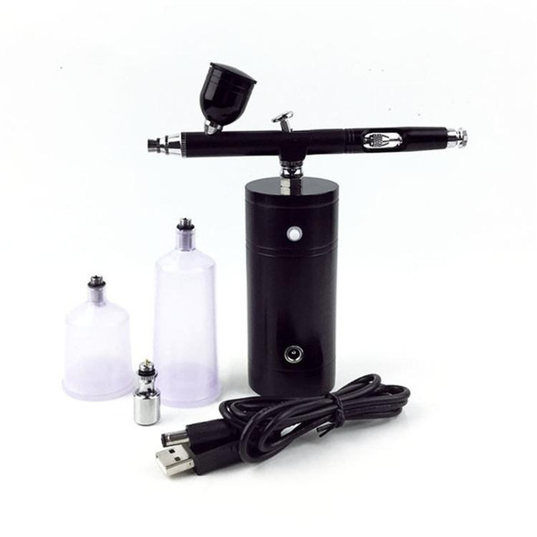 Portable Rechargeable Mini Electric Small Airbrush Air Pump Set Color Painting Tool - Painting