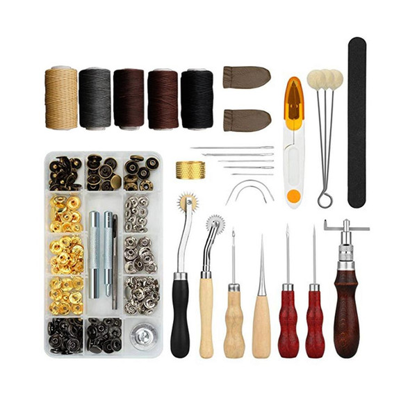 28 in 1 46 Style DIY Sewing Tools Leatherette Craft Tools Handmade Tools Set