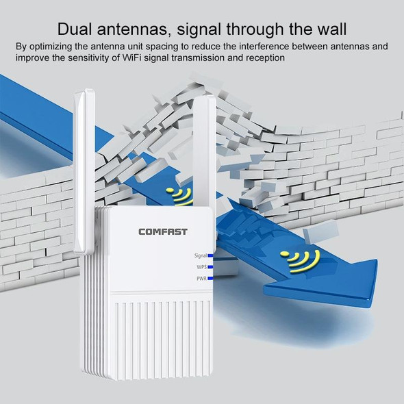 COMFAST CF-N300 300Mbps Wireless WIFI Signal Amplifier Repeater Booster Network Router with 2 Antennas