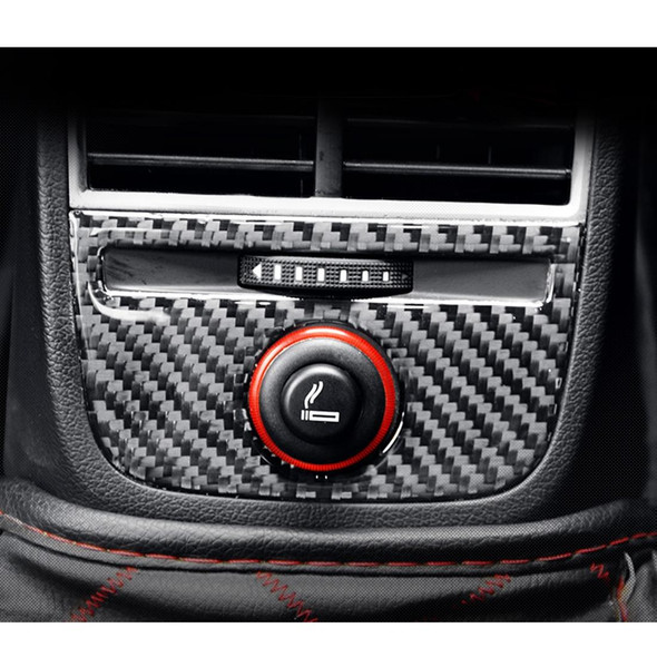 Car Carbon Fiber Rear Air Outlet Decorative Panel for Audi A3