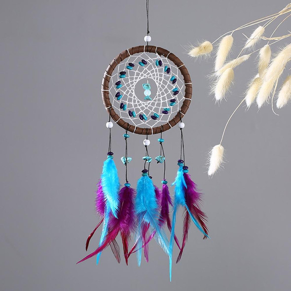 Creative Ethnic Style Hand-Woven Crafts Dream Catcher Home Car Wall Hanging Decoration