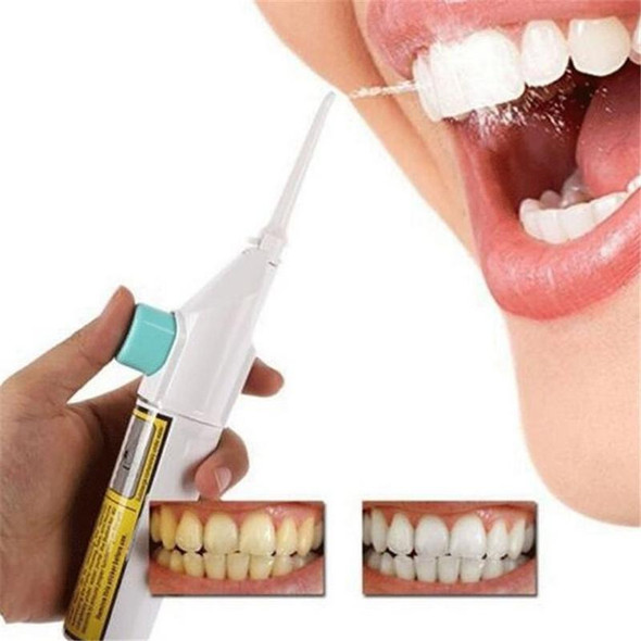 Dental Hygiene Oral Irrigator Dental Floss Oral Power Water Jet Pick Cleaning Irrigator Tooth Mouth Denture Cleaner Care, Pack:OPP bag