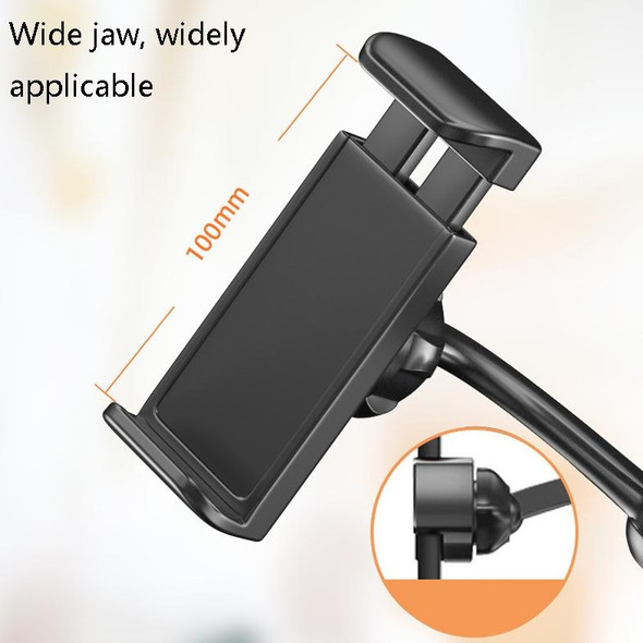 2 PCS Desktop Universal Retractable Multifunctional Mobile Phone Live Broadcast Stand, Specification: Double Positions With Fill Light