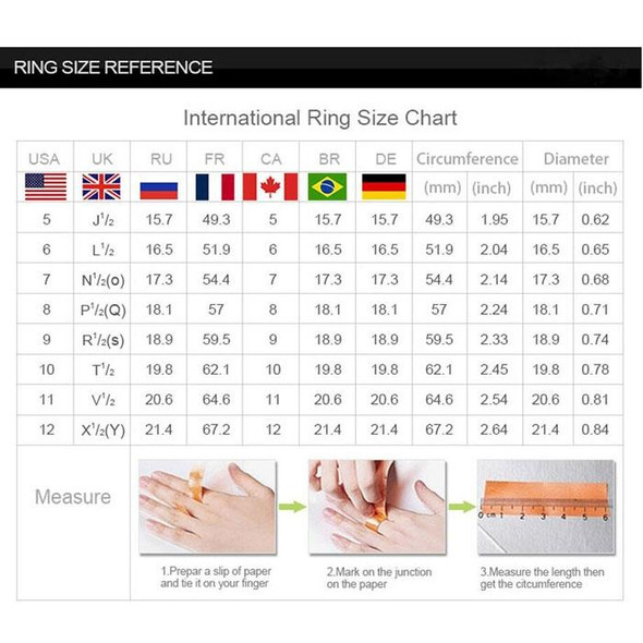 925 Sterling Silver Finger Rings Women Vintage Engagment Zircon Jewelry, Ring Size:9(Green)