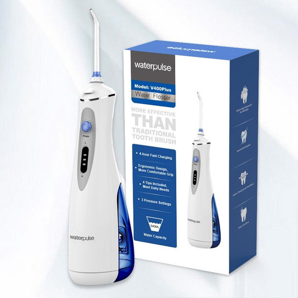 Waterpulse V400Plus Rechargeable USB Dental Cordless Oral Irrigator