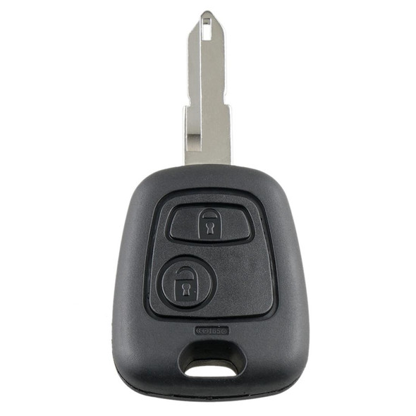 PEUGEOT 206 2 Buttons Intelligent Remote Control Car Key with Integrated Chip & Battery, Frequency: 433MHz