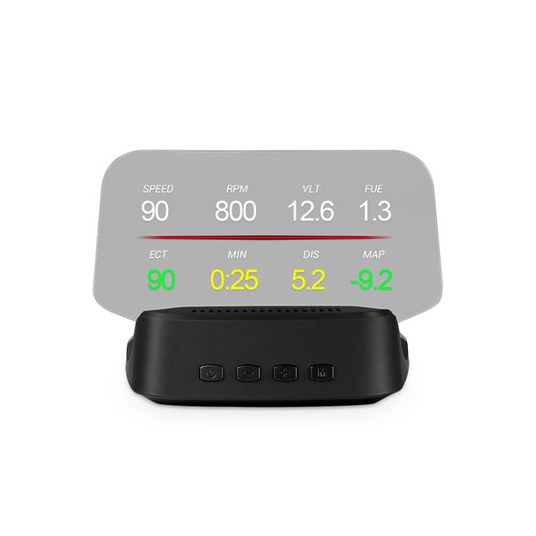 C2 Car HUD Head-up Display GPS Digital Meter Water Temperature / Voltage / Speed