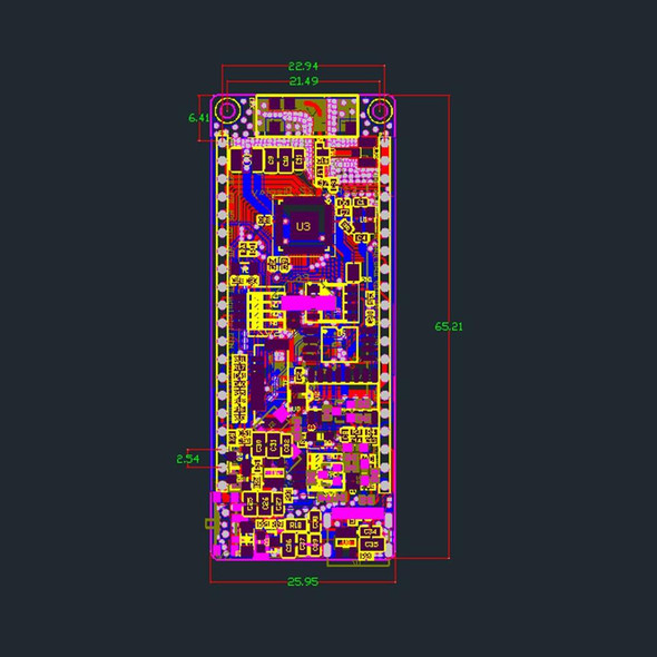 TTGO ESP32-S WiFi Wireless Module Type-C Connector TF Card Slot Development Board