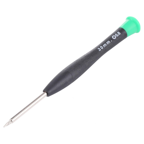 JIAFA JF-614 0.8 Metal + Plastic Mobile Phone Repair Tool Five Star Screwdriver(Green)