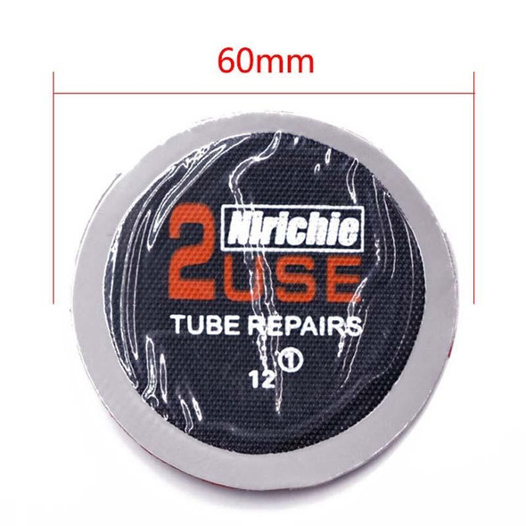 30 Tablets / Box  Nirichie 60mm Round Car Tire Repair Patch Tire Repair Cold Patch Film