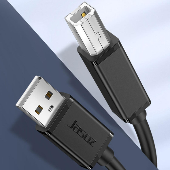 3 PCS Jasoz USB Printing Data Cable Oxygen-Free Copper Core, Cable Length: 1m