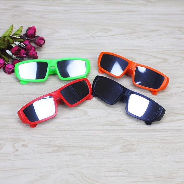 ABS Frame Solar Eclipse Glasses Eye Protection Safe Solar Viewer(Green)