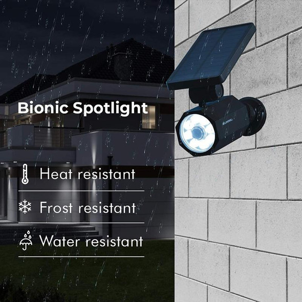 LED Solar Induction Small Spotlight Waterproof And Lightning Protection Garden / Home / Driveway / Stairs / Outside Wall