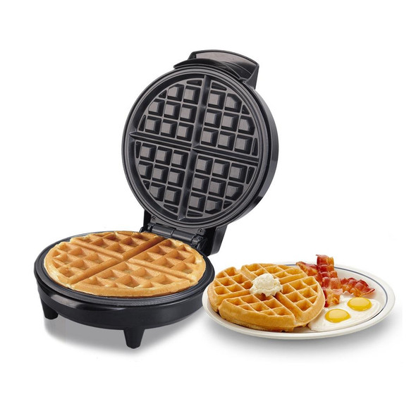 1000W Waffle Maker Breakfast Bread Maker Sandwich Maker Temperature Adjustable Electric Baking Pan(AU Plug)