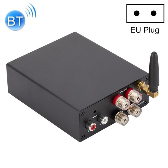 Bluetooth 5.0 Hi-Fi Stereo Audio Digital Power Amplifier(EU Plug)