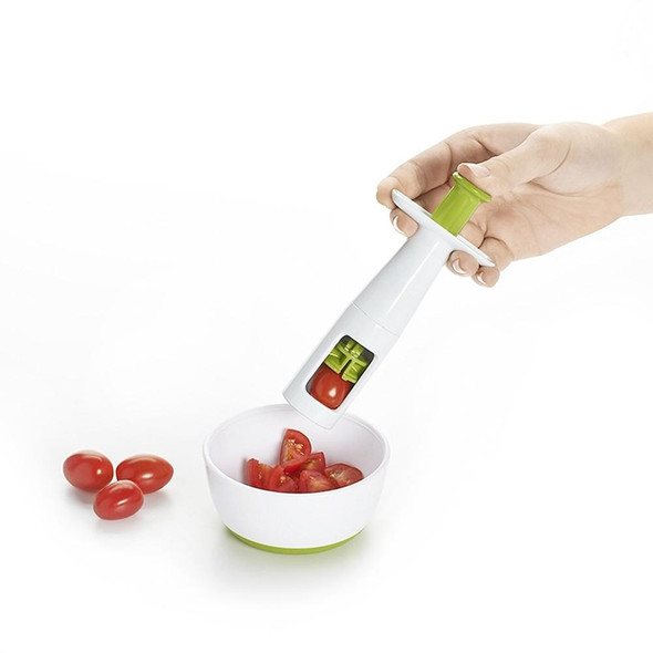 Grape Slicer Convenient Household Blueberry Strawberry Slicer Kitchen Tools (Green)