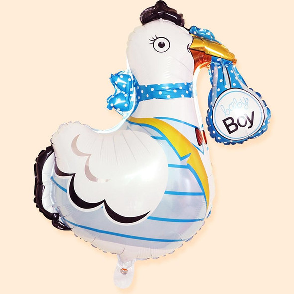 3 PCS Cartoon Chicken Pattern Easter Holiday Party Animal Ornament Balloons