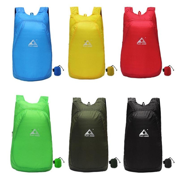 1328 20L Outdoor Climbing Portable Foldable Anti-splash Bag Ultralight Backpack, Max Load: 15kg (Green)