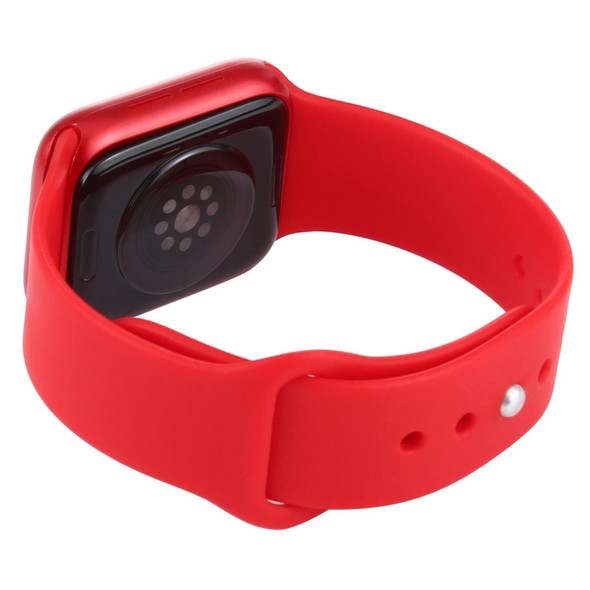 Black Screen Non-Working Fake Dummy Display Model for Apple Watch Series 6 44mm(Red)