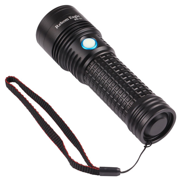 800LM SST40 Aluminum Alloy Flashlight 3 Modes