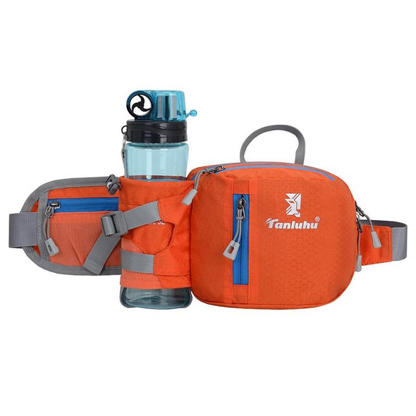 Tanluhu FK389 Outdoor Sports Waist Bag Multi-Purpose Running Water Bottle Bag Riding Carrying Case, Size: 2L(Orange)