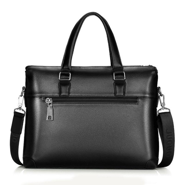 WEIXIER 16037 Multifunctional Men Business Handbag Computer Briefcase Single Shoulder Bag (Black)