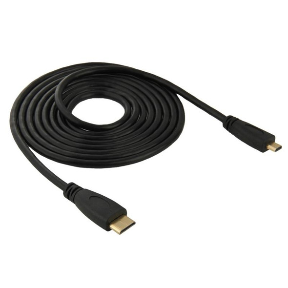 1.8m Mini HDMI Male to Micro HDMI Male Adapter Cable