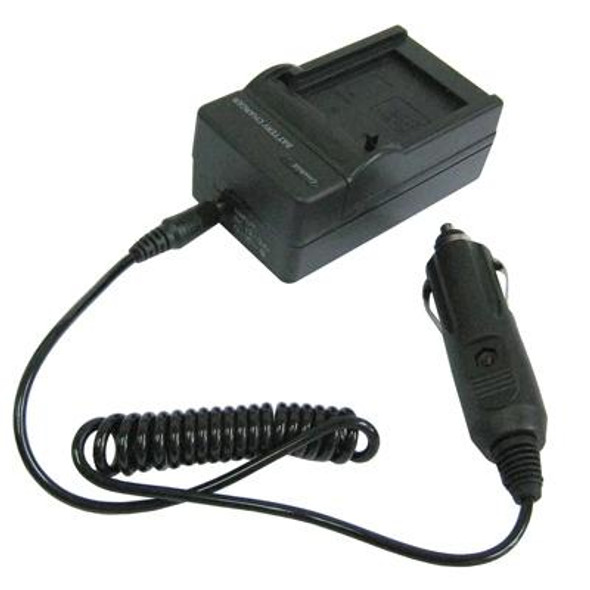 Digital Camera Battery Charger for OLYMPUS Li-10B/ Li-12B/ DBL10(Black)