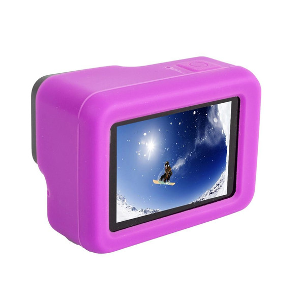 GoPro HERO5 Silicone Housing Protective Case Cover Shell(Purple)