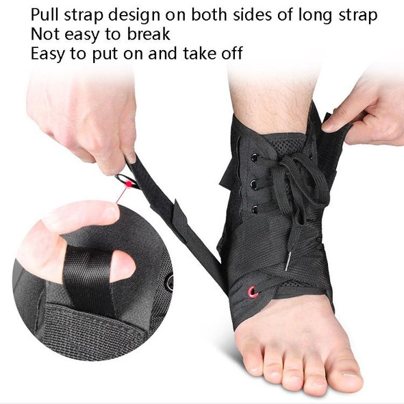 A Pair AOLIKES HH-7138 Eight-Shaped Strap Support Ankle Support Ankle Sports Anti-Sprain Protective Gear, Specification: XL (44-46 )