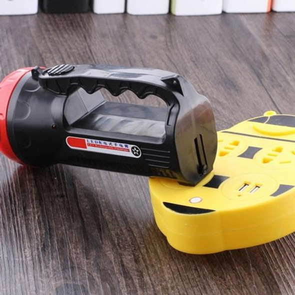 5W Rechargeable Strong LED Flashlight 2-Modes Outdoors Searchlight