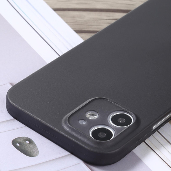Camera Precision Hole PP Protective Case - iPhone 12 Pro(Black)