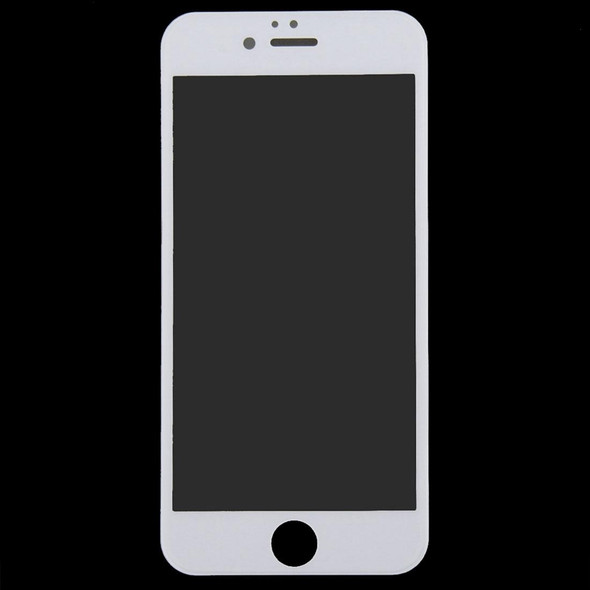 0.26mm 9H Surface Hardness 3D Explosion-proof Tempered Glass Screen Film for iPhone 6 Plus & 6s Plus(White)