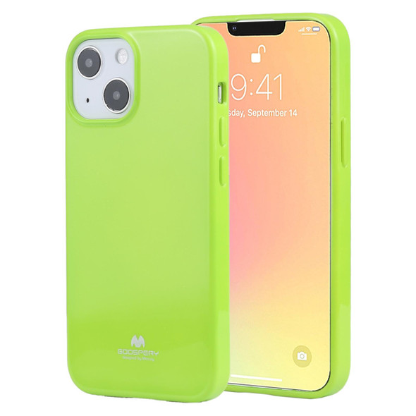 GOOSPERY JELLY Full Coverage Soft Case - iPhone 13 mini(Green)