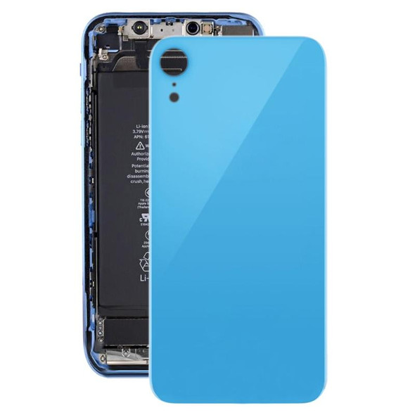 Back Cover with Adhesive for iPhone XR(Blue)