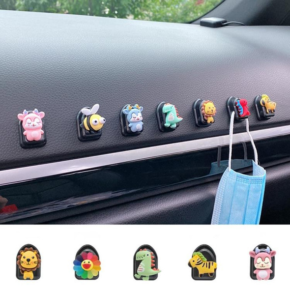 10 PCS Car Hook Car Sticky Multifunctional Mini Small Hook Car Seat Back Hook, Colour: Hook