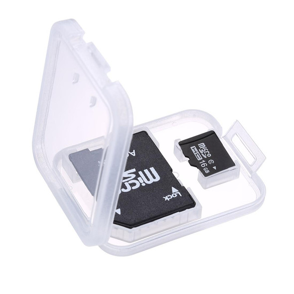 16GB High Speed Class 10 Micro SD(TF) Memory Card from Taiwan, Write: 8mb/s, Read: 12mb/s (100% Real Capacity)(Black)