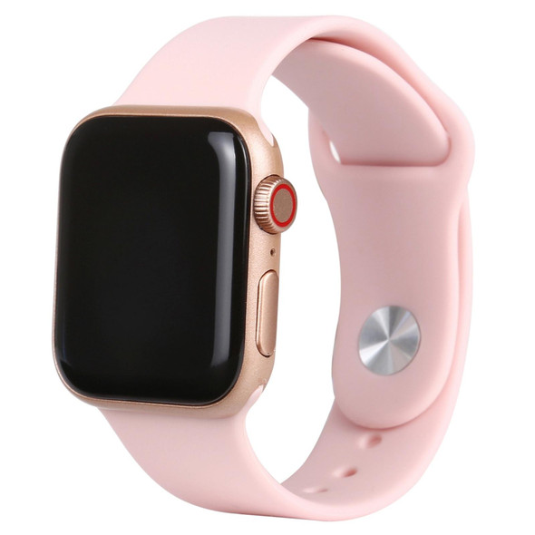 Black Screen Non-Working Fake Dummy Display Model for Apple Watch Series 6 44mm(Pink)