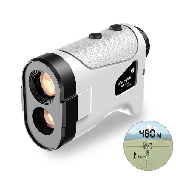 APEXEL 800m Golf Rangefinder Hunting Telescope Infrared Speedometer(White )