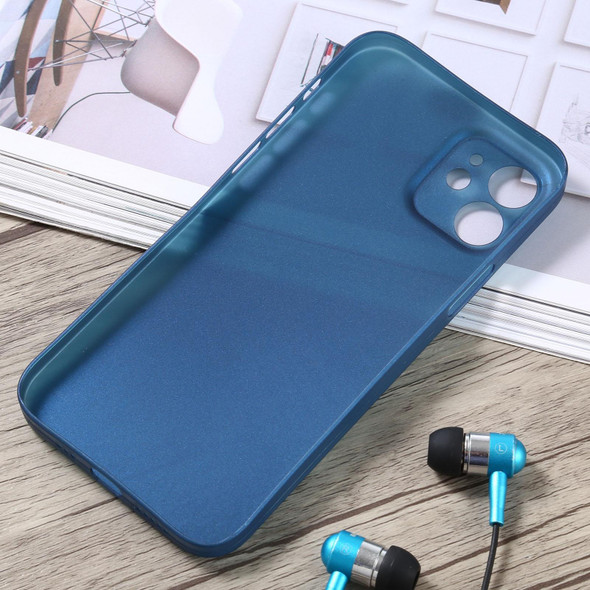 Camera Precision Hole PP Protective Case - iPhone 12 mini(Blue)