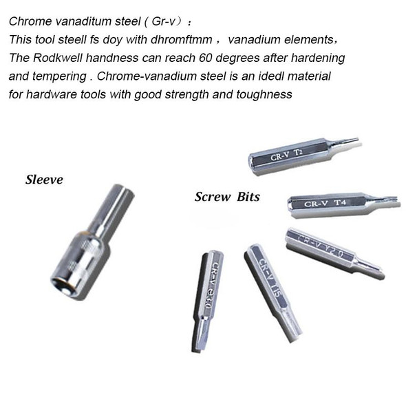 WEEKS 64 in 1 Disassembly Tool Screwdriver Set