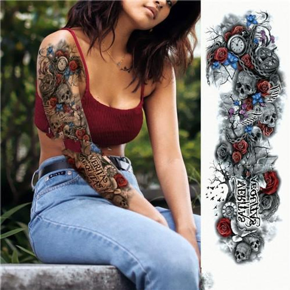 2 PCS Large Arm Sleeve Waterproof Temporary Tattoo Sticker(TQB-005)